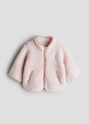 Весняні курточки teddy від h&m ріст від 86 до 104 см
