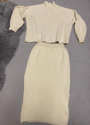 Костюм юбка+свитер