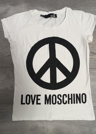 Женская футболка love moschino3 фото