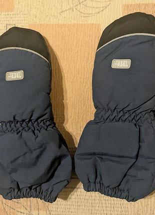 Детские зимние лыжные перчатки на 7-10 лет + подарок