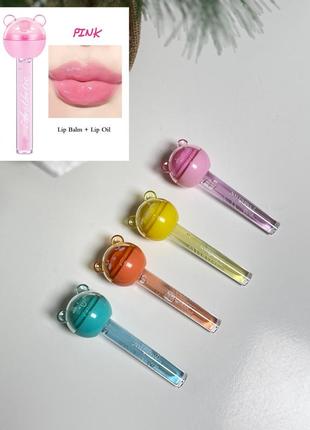 Олія-бальзам для губ aesthetic lollipop 2in1 12 мл