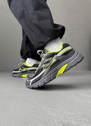 Кроссовки nike initiator grey/green 7