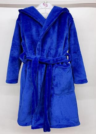Халат теплий дитячий підлітковий махровий для дівчинки