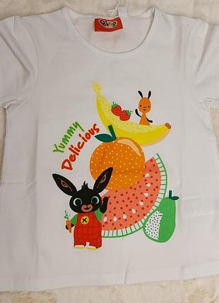 Футболочка для девочки 5 лет, коттон, мягкое качество супер