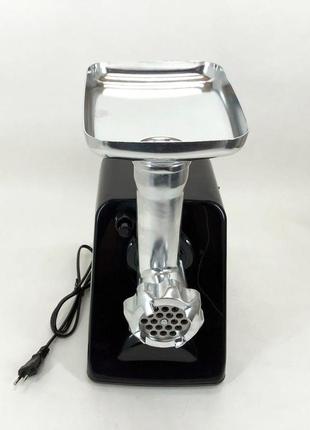 Електрична м'ясорубка domotec ms-2022, м'ясорубка для дому, м'ясорубка для домашньої ковбаси.w+4 фото