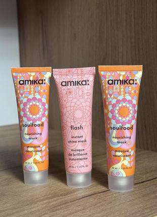 Питательная маска для волос amika soulfood nourishing hair mask