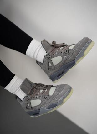 Jordan 4 retro kaws grey