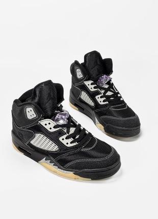 Nike air jordan 5 retro anthracite