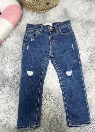 Джинси zara 2-3 рочки (98 см)