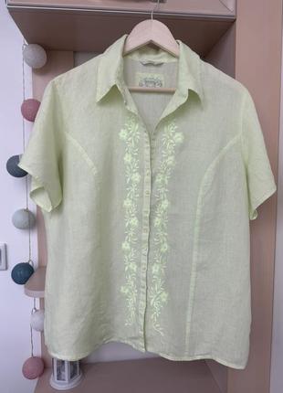 Лляна блуза m&s, 100% льон