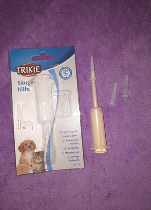 Бутылочка шприц для кормления trixie 
шприц для кормления котят, щенков.