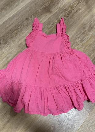 Розовое платье/сарафан для девочки f&amp;f