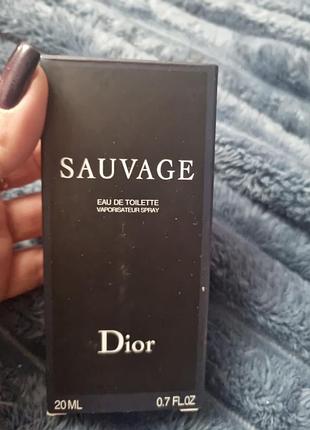 Парфюмерный спрей sauvage