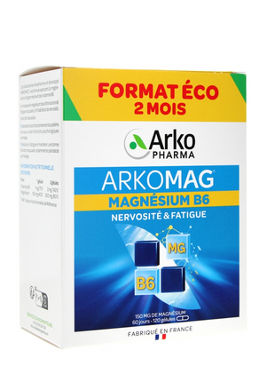 Магний arkopharma arkomag магний в6 120 капсул