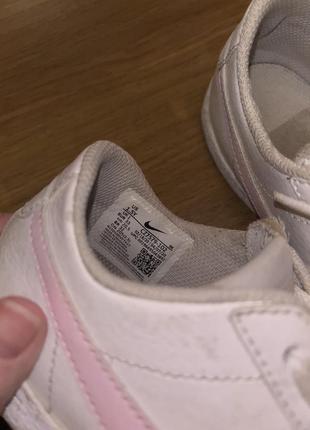 Кроссовки кожаные nike 7