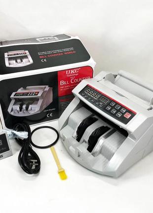 Рахувальна машинка bill counter ukc mg-2089, машинка для рахунку грошей з ультрафіолетовим детектором валют