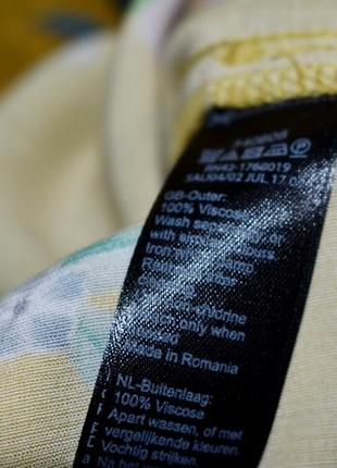 Monsoon дуже красива натуральна блуза в квітковий принт