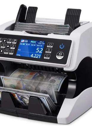 Лічильник банкнот bill counter al-920 з визначенням номіналу та детекторами uv/mg/ir