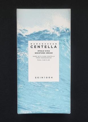 Легкий зволожувальний крем skin1004 madagascar centella hyalu-cica moisture cream (75 мл)