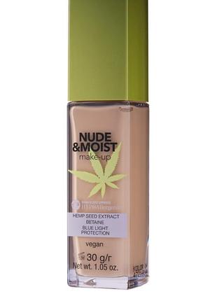 Bell hypoallergenic nude & moist 04 тональний крем