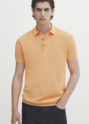 Новое мужское поло massimo dutti
