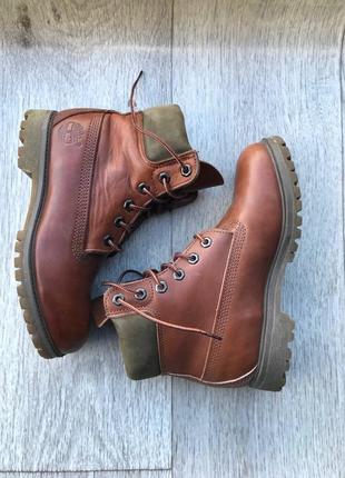 Черевики, ботінки timberland 6 inch premium шкіра ( кожа ) made in usa