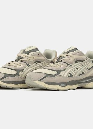 Asics gel-nyc beige gray 2