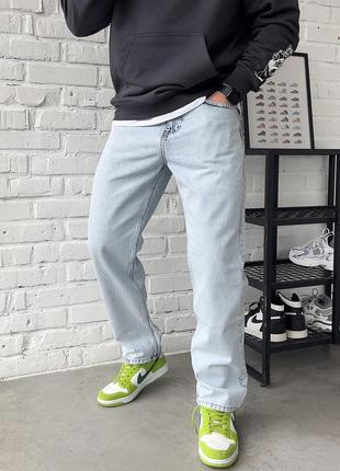 Джинси staff 3 light gray baggy артикул: 9qn0217