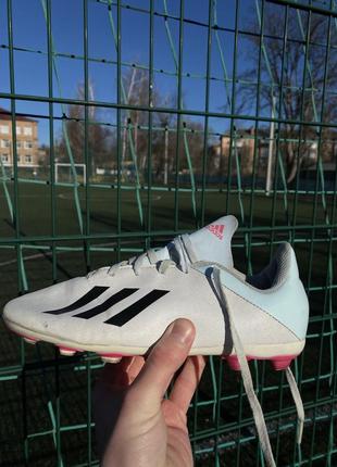 Подростковые детские бутсы от adidas x nemesis nike mercurial футзалки сороконожки размер 38 39 р