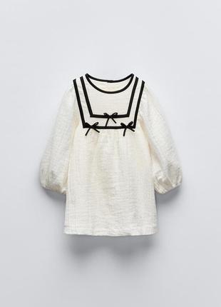 Сукня zara плаття з бантиками