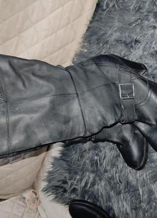 New look, 896 39p кожаные утепленные сапоги