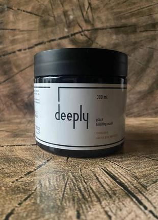 Глянцева маска для волосся deeply gloss finishing mask