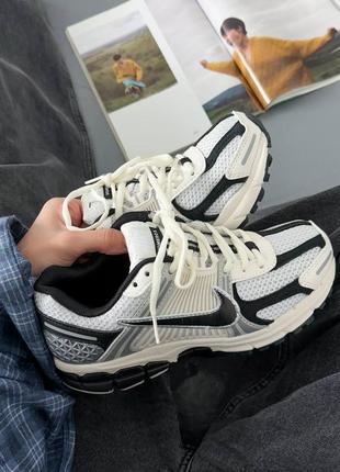 Кросы кросовки кроссовки кроси кросівки the nike zoom vomero 5 white/black/grey кроссовкі найк зум вомеро