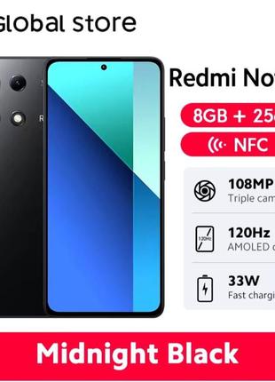 Смартфон xiaomi redmi note 13 nfc 8/256gb
