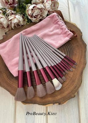 Топ! 13 шт кисти для макияжа в мешочке набор probeauty