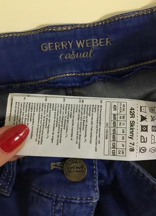 Джинсы gerry weber casual 42r skinny2 фото