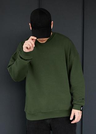 Світшот staff green basic oversize артикул: otd0990