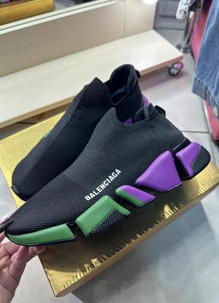 Женские кроссовки слипоны туречевина люкс balenciaga