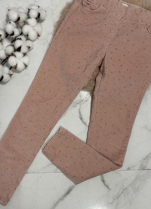 Классные штанишки микровельвет vertbaudet, розовый штаны, штанишки