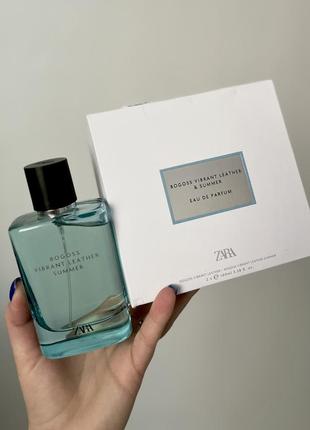 Zara vibrant leather bogoss summer 100 ml нові з набору без упакування