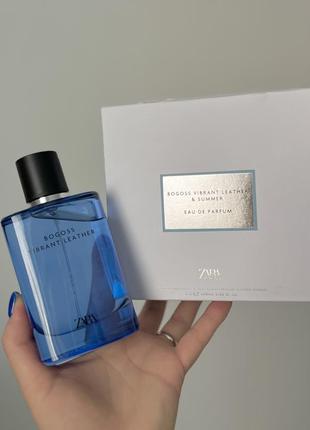 Zara vibrant leather bogoss 100 ml eau de parfum нові з набору без упакування