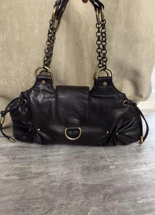 Сумка коричневая брендовая