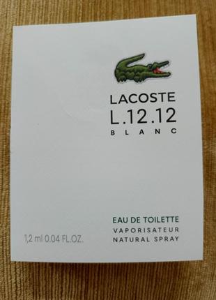 Туалетна вода eau de andriko lacoste l.12.12. white andriko lacoste fragrances