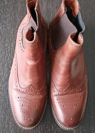 Кожаные челси