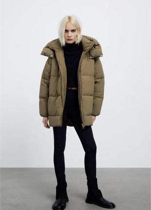 Пуховик zara