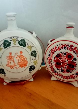 Фляга фарфор, вінтаж hallohaza 1831р