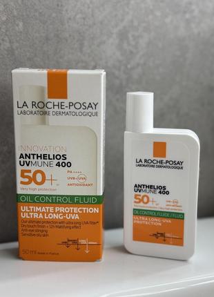 La roche-posay anthelios uvmune 400 oil control fluid spf 50+
