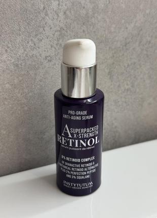 Концентрированный серум с ретинолом instytutum a-superpacked x-strength retinol serum