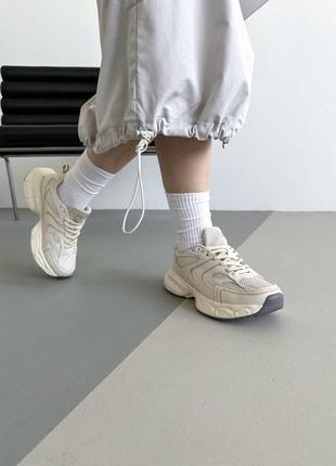 Легкі кросівки жіночі текстиль бежеві на платформі демі весна літо 5