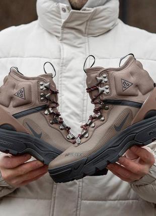 Nike acg air Jordans gaiadone  gtx gore-tex brown